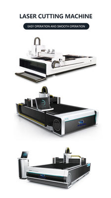 1000w Metal Tube Laser Cutting Machine Size 3015 For Metal Plate Tube