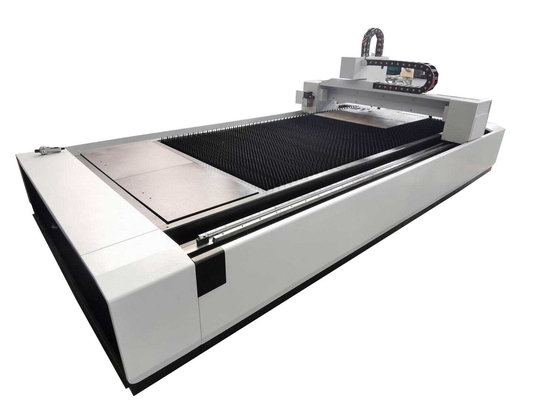 High Power Speed Cnc Sheet Metal Double Table Fiber Laser Cutting Machine