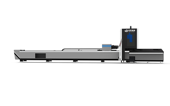 CNC Round Tube Fiber Laser Cutting Machine 1000W